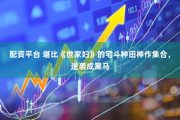 配资平台 堪比《世家妇》的宅斗种田神作集合，逆袭成黑马